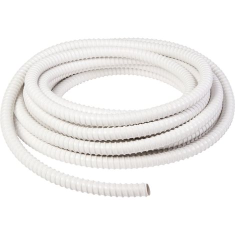 Atlantic – Tuyau de raccordement condensat 10 m pour VMC double flux – Plastique flexible – Diamètre 16 mm – 412209