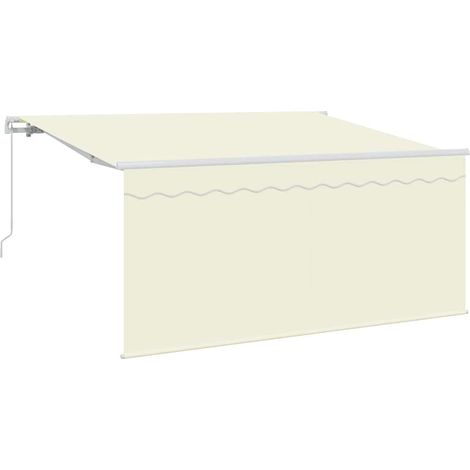 Maison Exclusive - Tenda Retrattile Crema 300 x 200 cm Poliestere e Alluminio