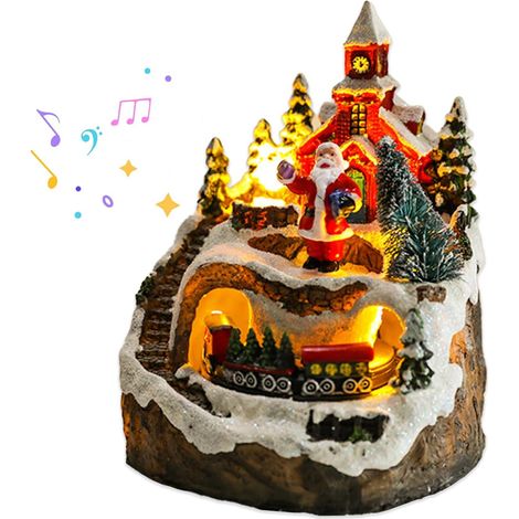 Boîte de Musique de Noël, Boîte Musicale en Train en (1/2)