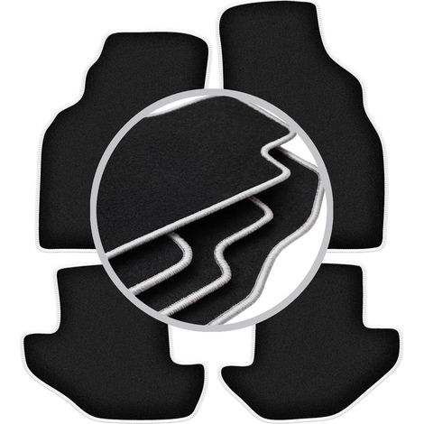 Tapis de sol Carlux argentés pour : Ford Puma coupé (1997-2001) (1/5)