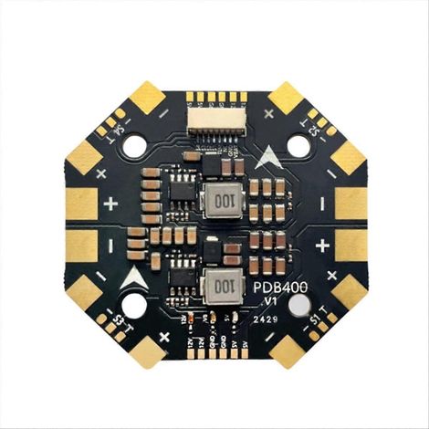 Ampèremètre pour drone quadricoptère à voilure fixe Aocoda-RC PDB400 8S 400A (1/5)