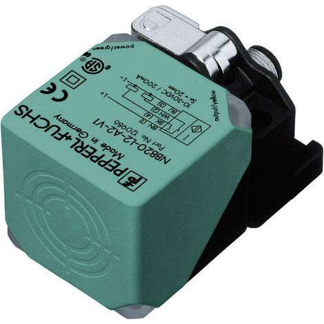 Détecteur de proximité Pepperl+Fuchs NBN40-L2-A2-V1 40 x 40 mm non affleurant PNP 1 pc(s) (1/4)
