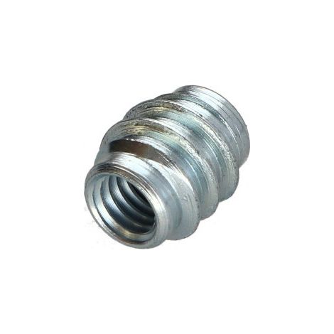 Insert Non fendue Acier zingué M6 10X12-1 pièce