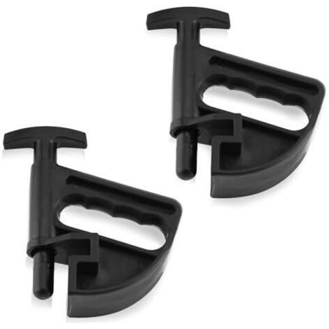 2 pièces presse à talon de pneu, changeur de pneu outil d'aide au montage de pneu pince à talon de pneu presse à talon support de talon aide au montage de pneu pour la plupart des jan (1/5)