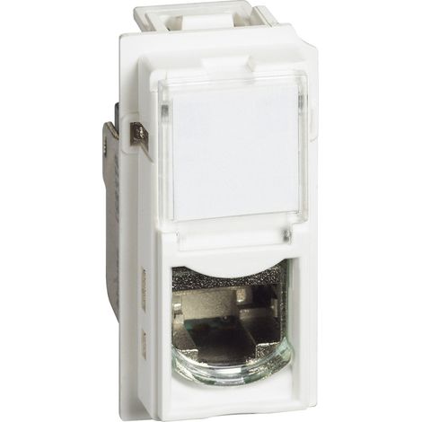 Living Now prise RJ45 FTP CAT6 blanc BTICINO BTKW4279C6F