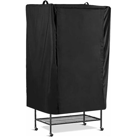 Universelle Vogelkäfig-Abdeckung, wasserdicht, atmungsaktiv, verdunkelnd, langlebig, waschbar, Sonnenschutz für Haustiere, UV-Strahlenschutz (M) (1/5)