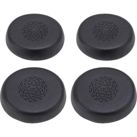 2 Paires Pads ELOORTES, Soft Protein Leather Casip Sponge Covers Remplacement pour Evolve 2 50 55 Casque (1/5)
