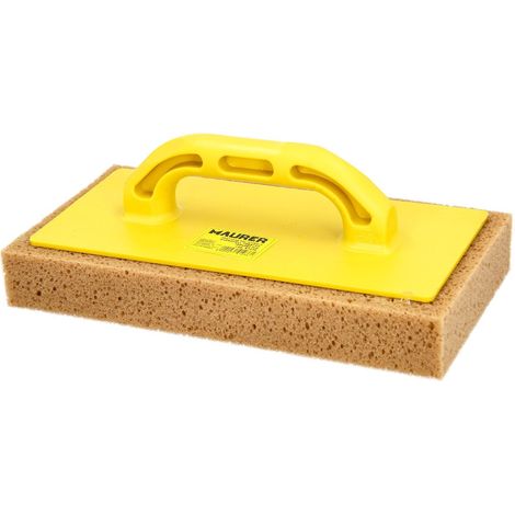 MAURER talocha fibra de vidrio con esponja plus 14 x 29 cm. , Talocha con esponja Plus- Medidas: 14 x 29 cm.- Ideal para trabajos de construcción.- Tachola rectan (1/4)