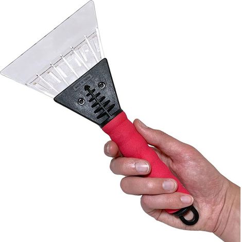 Grattoir à glace robuste pour réfrigérateurs et congélateurs : outil de déglaçage extra-résistant pour les glaces et givres tenaces. (1/5)