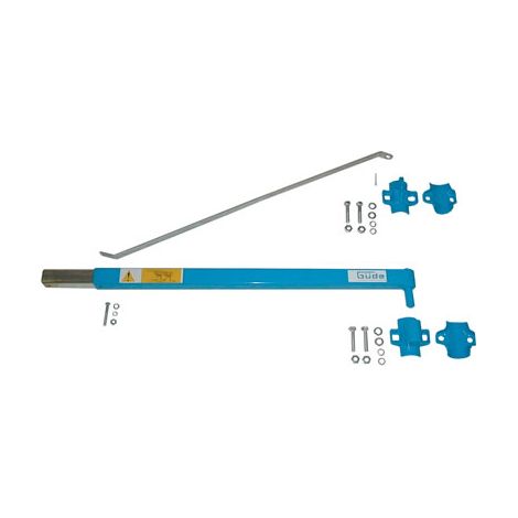 Güde – Palan bras pivotant type 1200 – Charge max 600 kg – Pour tube Ø 50 mm – Zone de pivotement 75° – Extension max 1100 mm