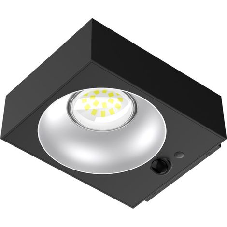 Applique LED solaire IP65 1000 lm avec capteur de présence et de crépuscule - 4000K - Allumage automatique au passage (1/5)