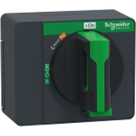 Mando rotativo SCHNEIDER NSXm negro con bloqueo y grado de protección IP40