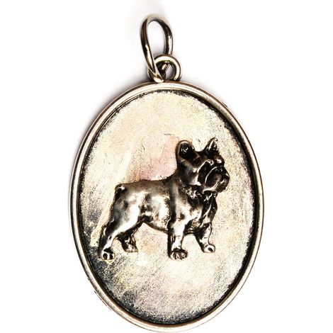 Französische Bulldogge I – Hundehalskette, Anhänger für Hundemama, einzigartiger Schmuck von Art-Dog (1/5)