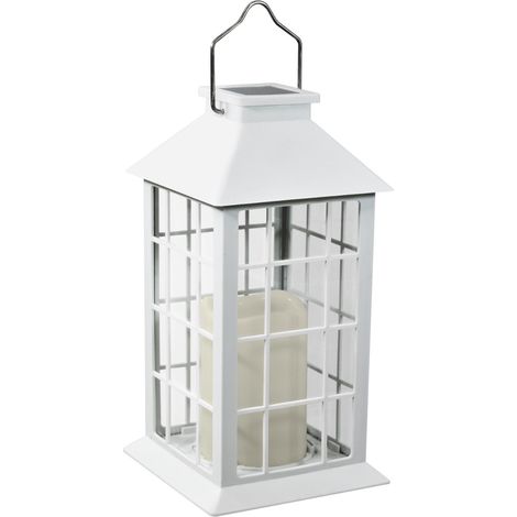 Lanterna solare LED bianca 27 cm IP44 LATARENKA Polux