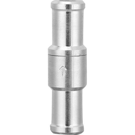 Clapet anti-retour droit en aluminium, pour carburant, diesel, gaz, liquide, air, sens unique, anti-retour (12 mm) (1/5)