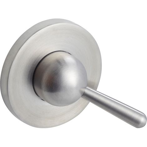 Vachette Ovalis rosetas acero inoxidable cepillado 53 mm de diámetro