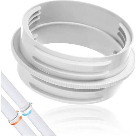 Pair Adaptateur de Tuyau d'Évacuation, Rond Raccord de Tuyau d'Échappement de Climatisation Mobile, 130 mm Intérieur/150 mm Extérieur, Facile Remplacer et Installer, pour Différents Modèles (1/5)