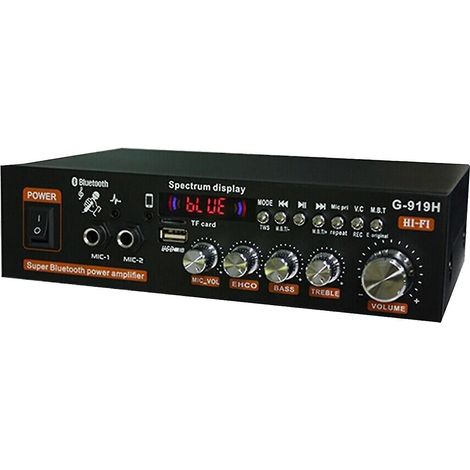 [LCS] Amplificateur audio domestique 1000 W avec Bluetooth, caisson de basses et haut-parleur - gyux