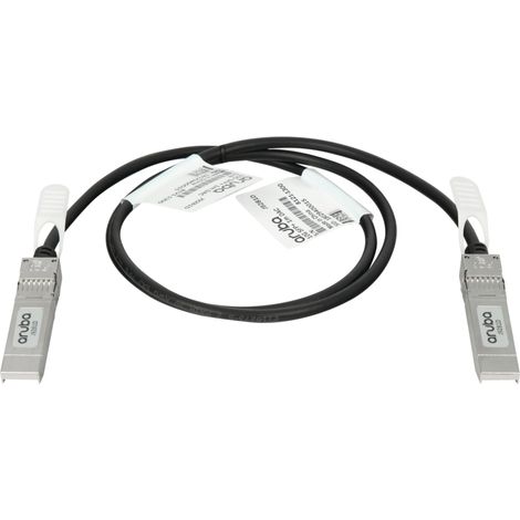 Hewlett Packard Enterprise Kabel Aruba X242 10G Direct Attach SFP+, schwarz, 1 Meter (1/4)