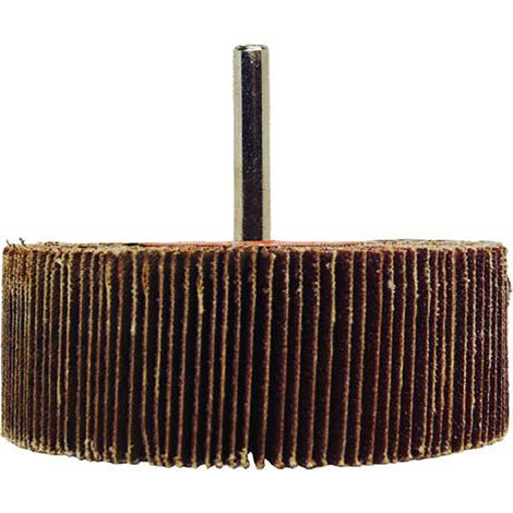 Meule abrasive, Dia. 80mm RS PRO, grain P80, Oxyde d'aluminium ( Prix pour 1 )