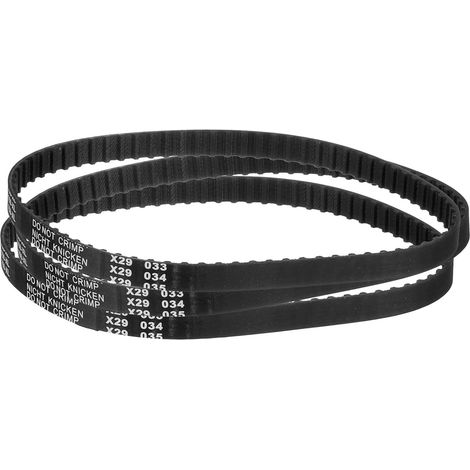 3Pcs 150XL 037 Timing Belt, 75 Teeth, Black Notched Rubber, 10mm Width, 5.08mm Pitch, Timing Belt for 3D Printer (1/5)