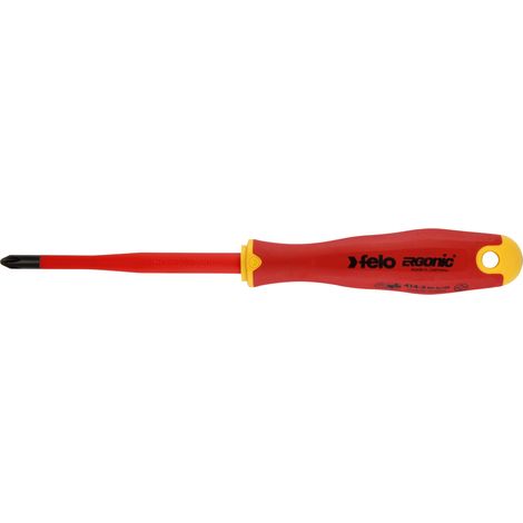 Destornillador Felo ergonic e-slim aislado cabeza precisión (1/3)