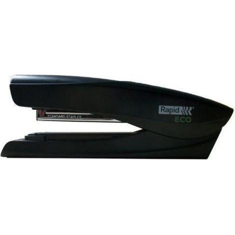 Agrafeuse - Rapid Eco Fullstrip DT - Capacité 25 Feuilles - Profondeur 85 mm - Charge 211 Agrafes 26/6 - Noir