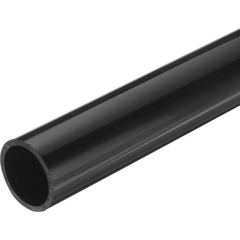 Tube Rigide en PVC Tube Rond 27,2mm ID 32mm OD 20cm Longueur Noir pour Conduite d'Eau, Artisanat, Manchon de Câble (1/5)