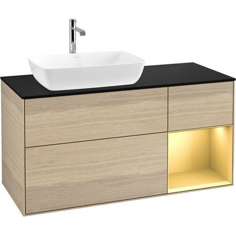 Villeroy & Boch G812HFPC meuble sous-lavabo Finion G81 (1/2)