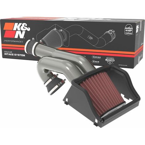 KIT D'ADMISSION PERF FORD F150/RAPTOR V6-2.7/3.5L F/I 2015-23 K&N (1/4)