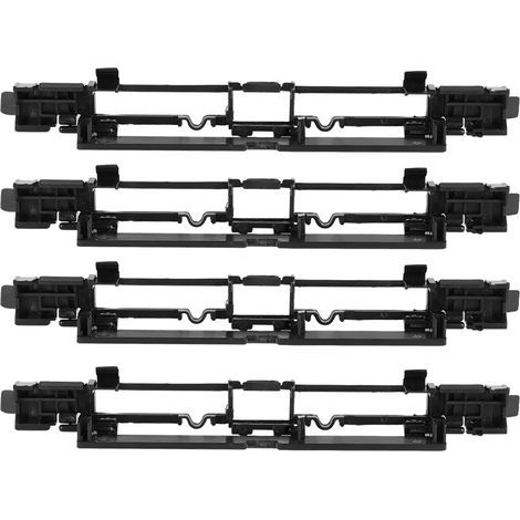 4 pcs Car Toit Carrier Cover Rail Garniture Moulure Rabat Fit pour VAUXHALL OPEL Astra H MK5 (1/5)