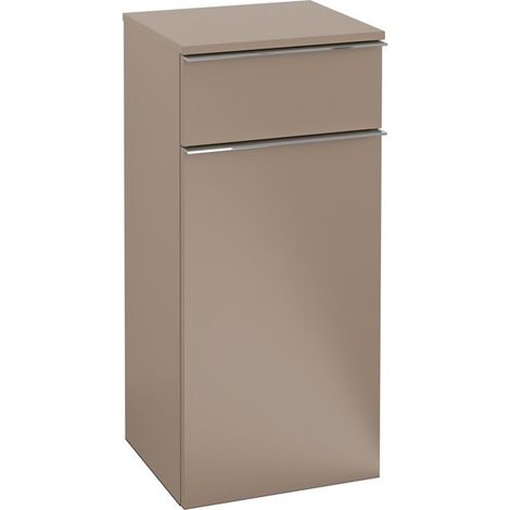 Venticello, Armoires de salle de bains, 404 x 866 x 372 mm, modèle suspendu, En bois White Matt
