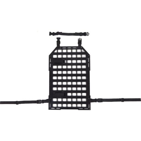 Organizzatore per sedile posteriore auto, 55 cm di lunghezza e 36 cm di larghezza, porta attrezzi da caccia con sistema MOLLE, elevata capacità di carico per auto e SUV.