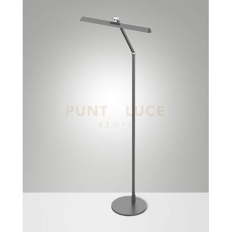 Beba Lettura Antracite Collezione BEBA Lampada LED Singola Design Moderno Elegante