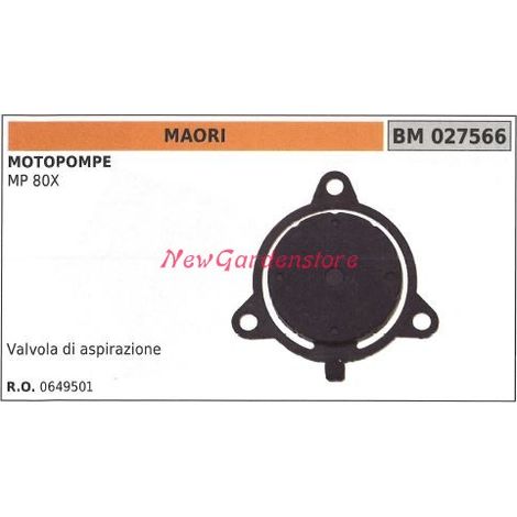 Valvola di aspirazione MAORI motopompa MP 80X 027566