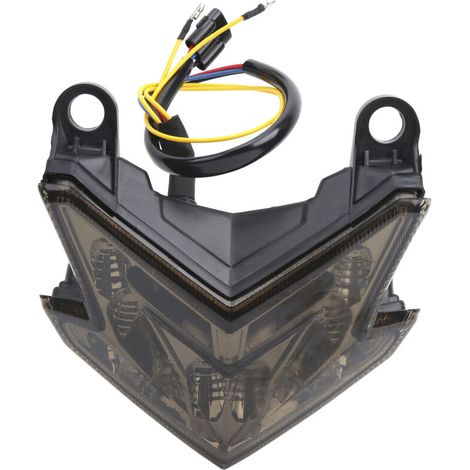 Jeffergarden Feu arrière LED pour moto, garde-boue arrière intégré adapté à KAWASAKI KCWDZ800/ZX6R 1315 (fauve) (1/4)