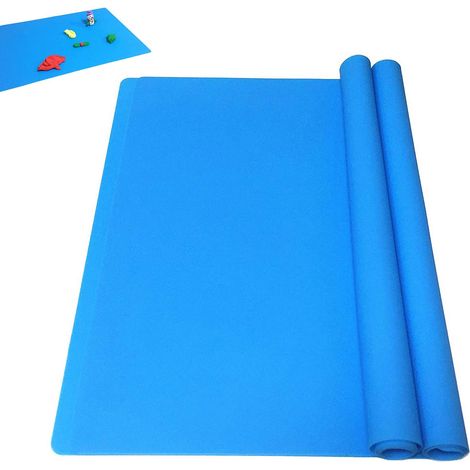 Lot de 2 tapis de cuisson extra larges, multi-usages, en silicone antiadhésif (1/5)
