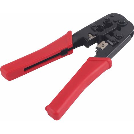 Pince à sertir pour fils en acier à haute teneur en carbone, outil de sertissage pour connecteurs de télécommunications (1/5)