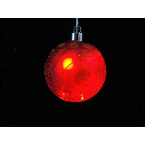 Bola cristal luz LED círculos