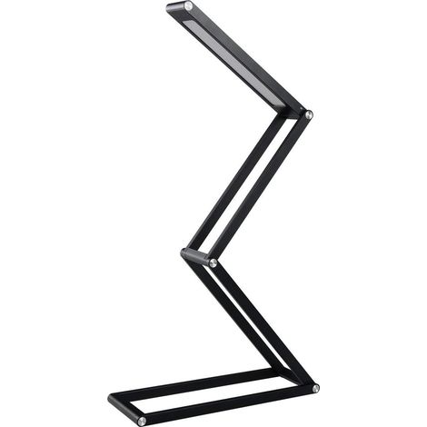 Lampe de bureau LED, lampe de chevet, lampe de table pliante en aluminium sans fil (1/5)