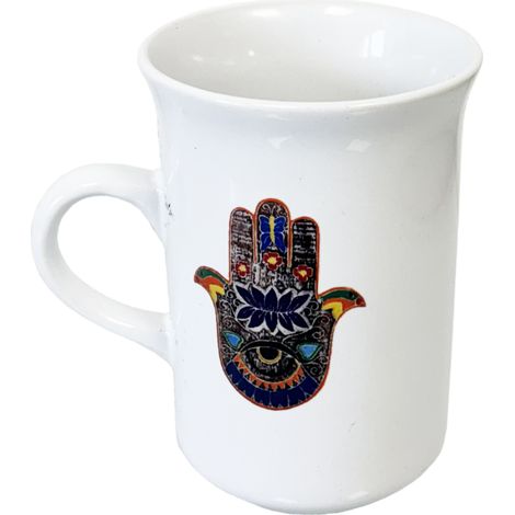 Tasse allongée en céramique Main de Fatma by Cbkreation (1/2)