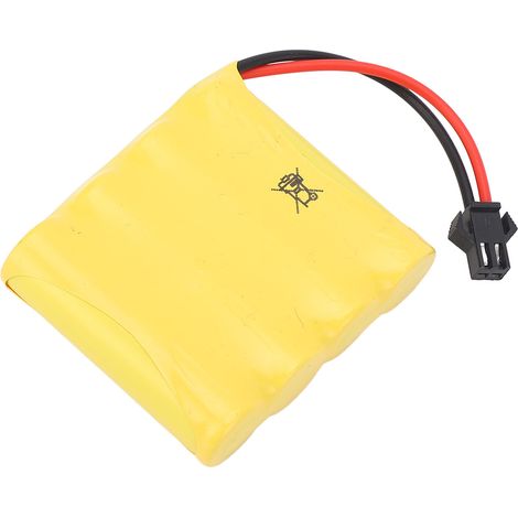 Batterie lithium rechargeable 4,8 V 700 mAh avec prise SM 2P pour pelle mécanique RC légère et camion RC 1/18 (1/5)