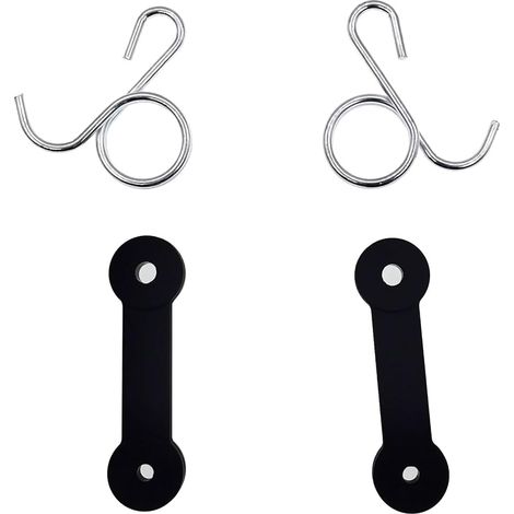 Cancanle 2 Ensembles Loquet de Chute d'herbe avec Crochet 532160793 160793 pour Husqvarna Poulan Roper Sears Craftsman AYP Tondeuse à Gazon (1/5)