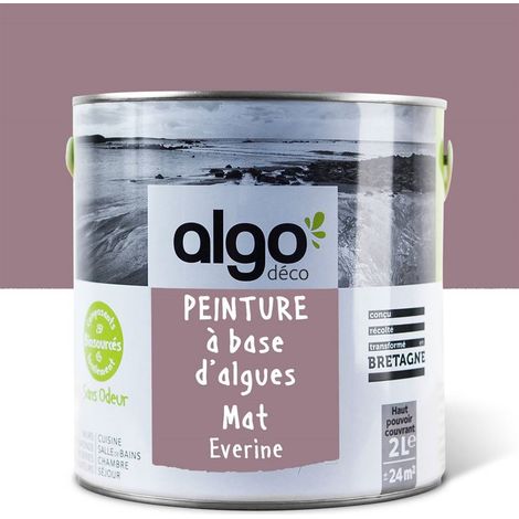 Peinture écologique Algo - Mat - Violet Everine - 2L (1/5)