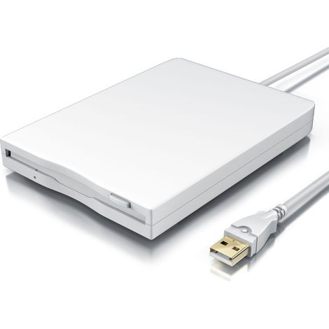 CSL Diskettenlaufwerk, USB 1.1, Externes USB Floppy Laufwerk FDD 1,44MB (3,5) für PC & MAC (1/5)