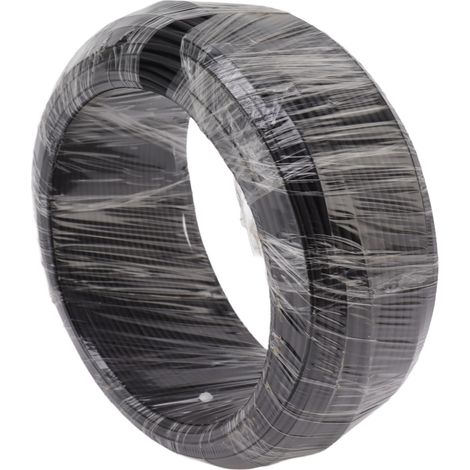Fil de fer en aluminium pour bonsaï, fil de palissage pour bonsaï, 500 g, noir, pour jardinage et horticulture, 4 mm / 0,16 po (1/5)