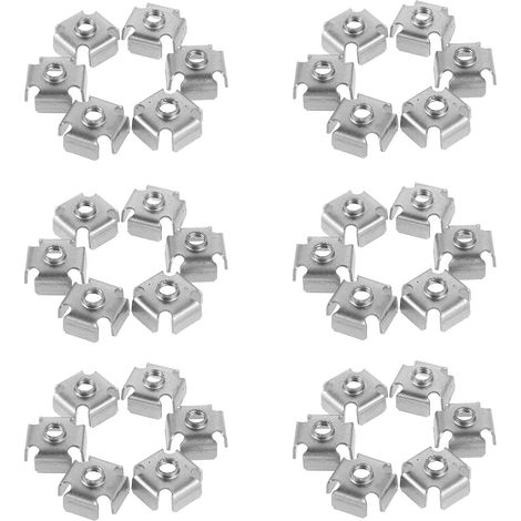 Inserts filetés métalliques Unomor pour tubes carrés 50 (1/5)