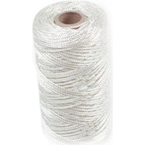Cordeau en bobine polyamide câblé Mondelin 200M