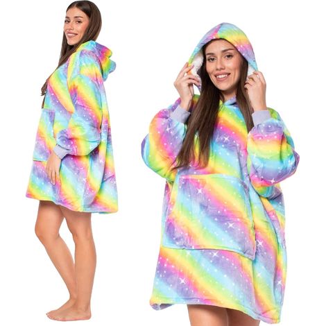 Sweatshirt-Decke, Übergrößen-Design, Warm und Gemütlich, MULTI (1/5)