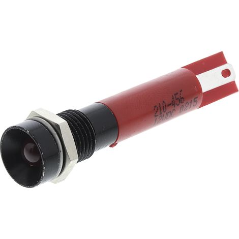 Voyant LED clignotante Rouge RS PRO, dia. 8mm, 12V c.c. ( Prix pour 1 )